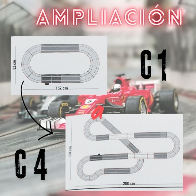 Ampliaciones de Scalextric 1:32