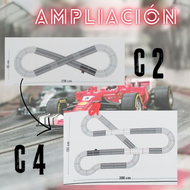 Ampliaciones de Scalextric 1:32