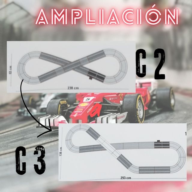 Ampliaciones de Scalextric 1:32