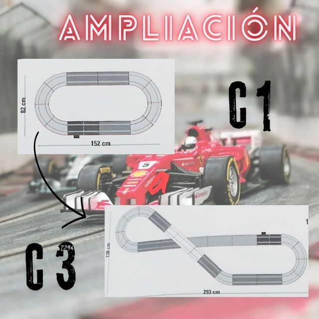 Ampliaciones de Scalextric 1:32