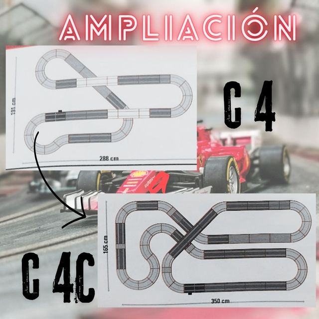 Ampliaciones de Scalextric 1:32