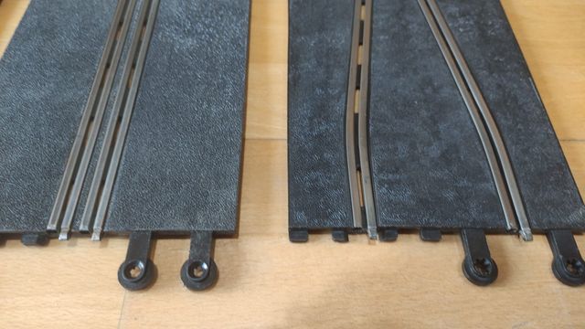 Gran chicane Scalextric 1:32 negra