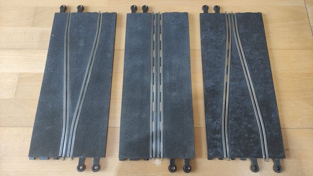 Gran chicane Scalextric 1:32 negra