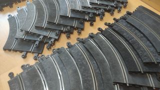 60 pistas Scalextric curvas y rectas
