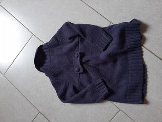 Cappottino blu scuro bambina Iana kids- 4 anni