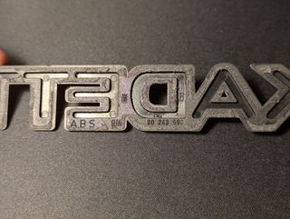 Logo Stemma Opel Kadett 90243598 ABS originale 