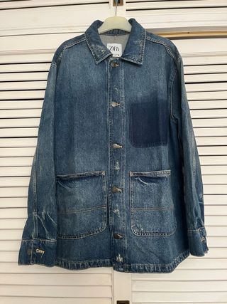 Chaqueta vaquera oversize Zara