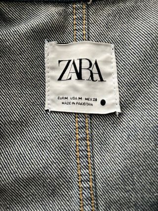 Chaqueta vaquera oversize Zara
