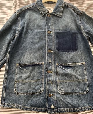 Chaqueta vaquera oversize Zara