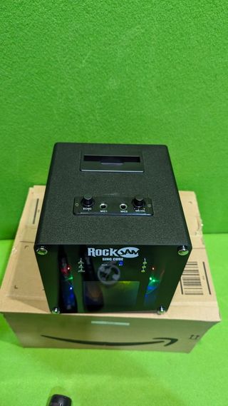 RockJam Máquina de karaoke con 2 micrófonos 00188I