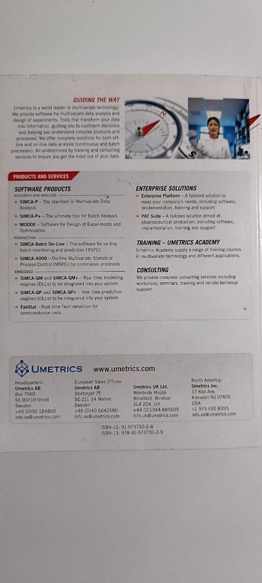 Multivariate and Megavariate Data Analysis