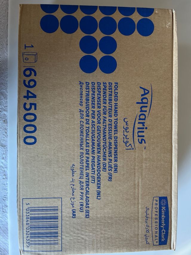 Dispensador de toallas secamanos