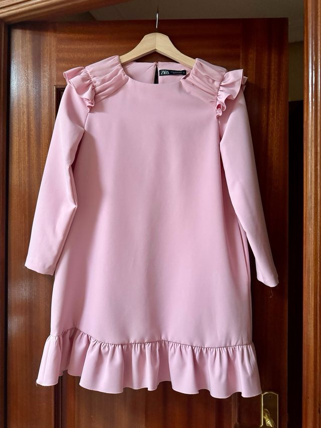 Vestido Zara rosa