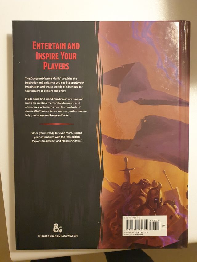 D&D Dungeon Master’s Guide (Dungeons & Dragons Core Rulebook)