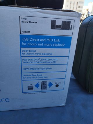 Home cinema Phillips MCD183 sin estrenar