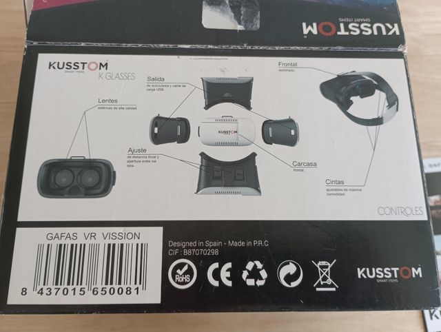 Gafas realidad virtual