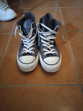 Scarpe converse in ecopelle 
