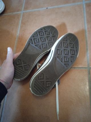 Scarpe converse in ecopelle 