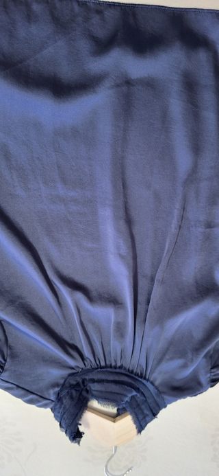 Blusa satinada