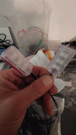 Luci a LED con usb per auto 