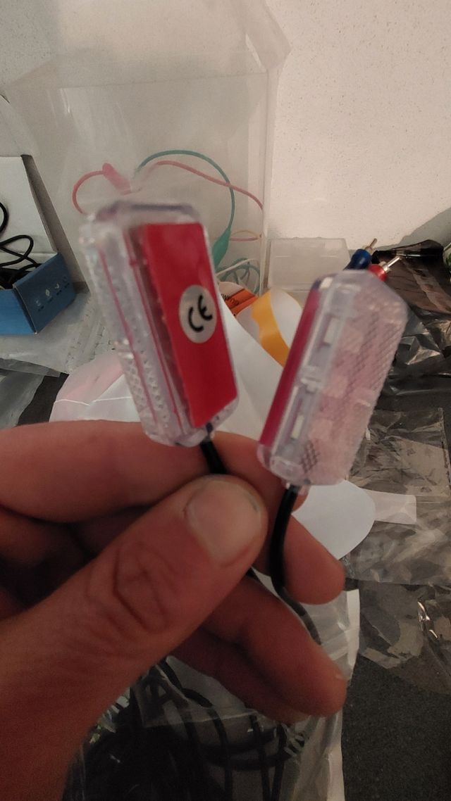 Luci a LED con usb per auto 