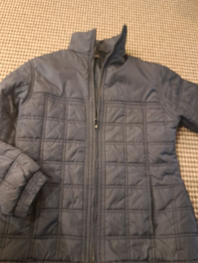 Acolchado fino azul marino t 12