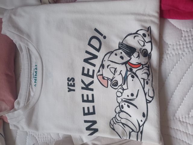Lote de camisetas niña