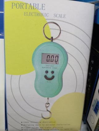 BILANCIA PORTATILE PESA FINO A 50KG ELETTRONICA