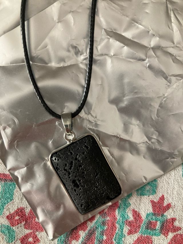 Colgante piedra volcánica Teide