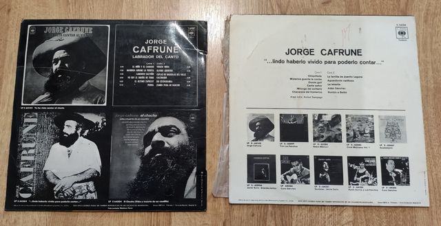 Pack 5 LPs: Larralde, Cafrune, cantautores