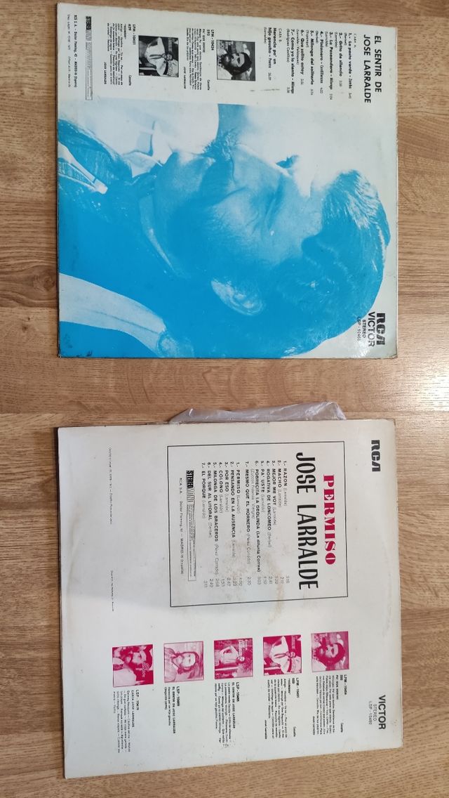 Pack 5 LPs: Larralde, Cafrune, cantautores