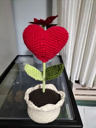 Corazón crochet