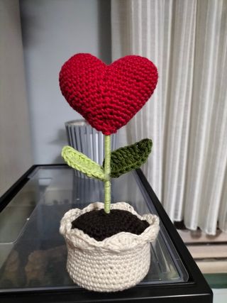 Corazón crochet