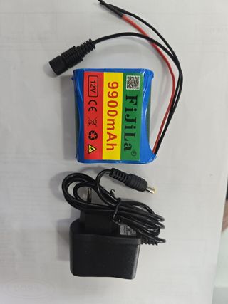 Bateria y cargador 9900mah y 12V