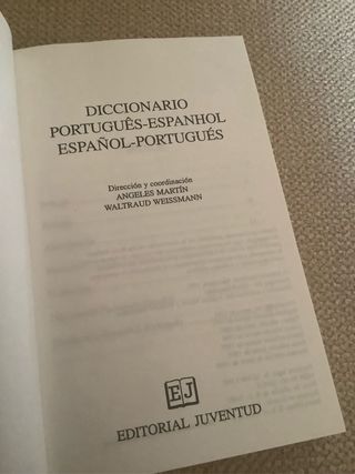 DICCIONARIO PORTUGUÉS- ESPAÑOL/ESP-PORT. NUEVO
