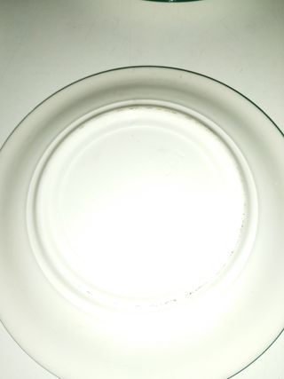 6 piatti dessert in ceramica decorata 