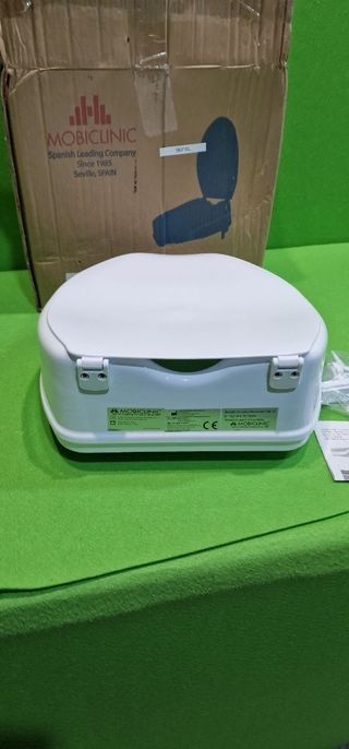 Mobiclinic Elevador WC para adulto Con tapa NUEVO