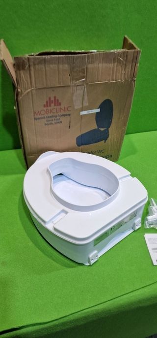 Mobiclinic Elevador WC para adulto Con tapa NUEVO