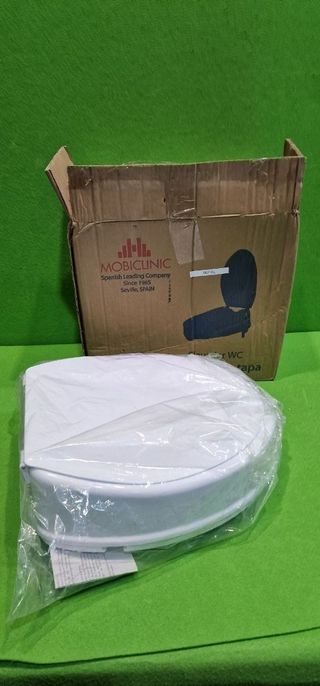 Mobiclinic Elevador WC para adulto Con tapa NUEVO