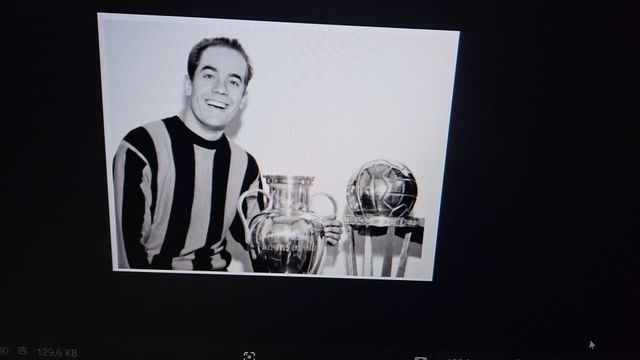 LÁMINA DE LUIS SUAREZ, BALÓN DE ORO