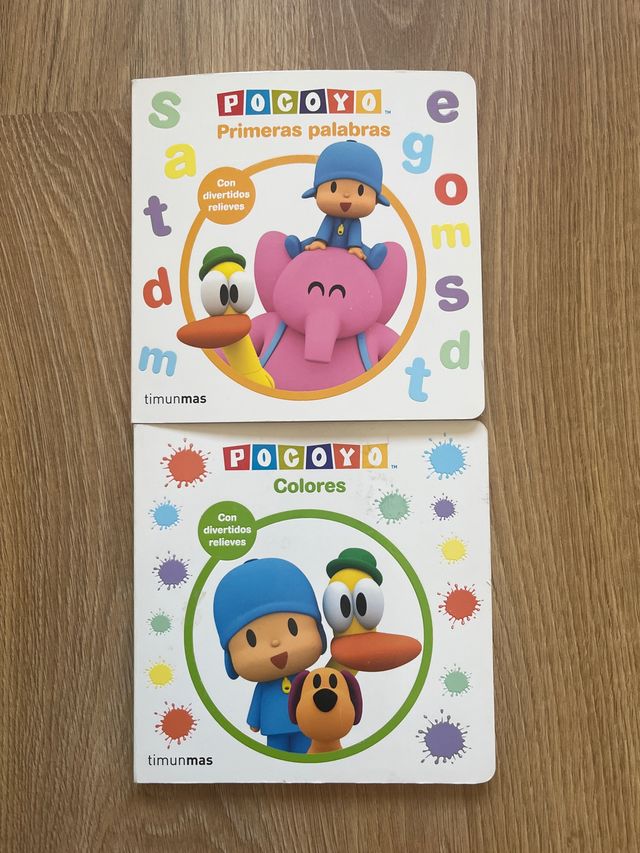 2 libros de Pocoyo