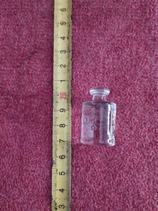 Ponderales de vidrio.