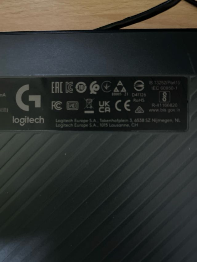 Tastiera da gaming logitech