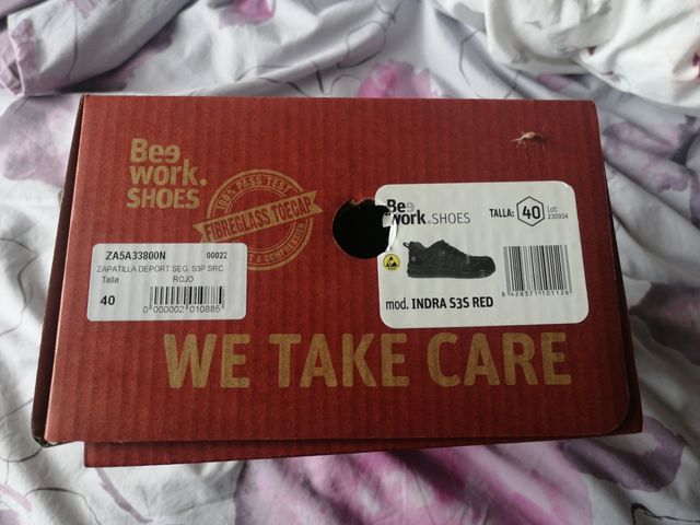 Botas de seguridad Bee work talla 40