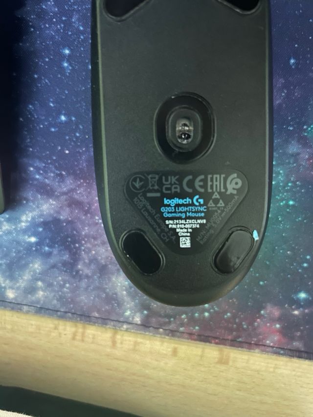 Mouse da gaming logitech