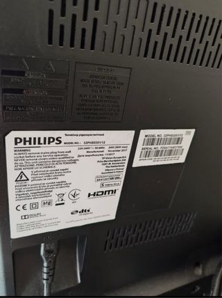 Smart TV LED ultrafino Philips televisor