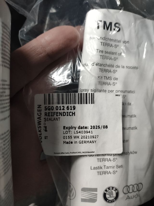 Pasta sellante para neumáticos