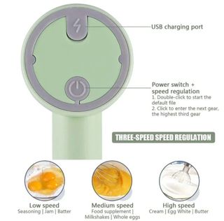 Batidora Recargable para Repostería