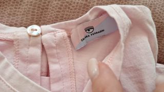 Chiara Ferragni t shirt cotone manica lunga 24 mes