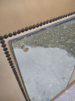 Perchero espejo recibidor antiguo